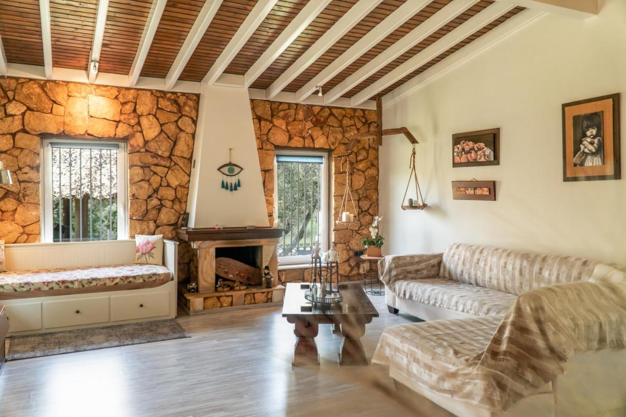 Villa Luna Makri Bagian luar foto